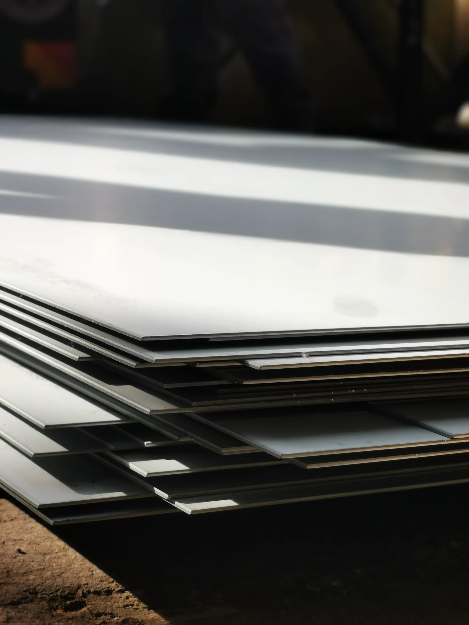 Galvanized iron plates