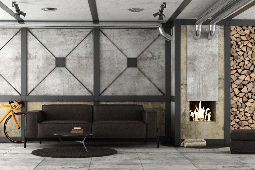 How Are Steel Materials Used in Interior Design?